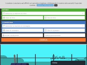 'sicilyrentcar.it' screenshot