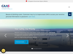 'caas.gov.sg' screenshot
