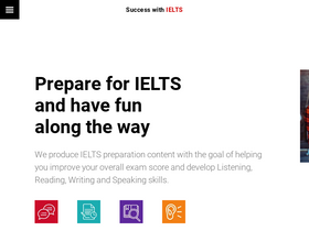 'successwithielts.com' screenshot
