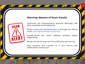 nutrivitebeverage.com