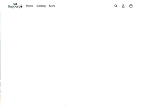 suppergofoods.com homepage screenshot