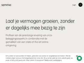 'semmie.nl' screenshot