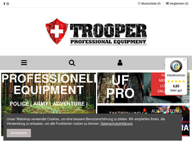 'trooper.ch' screenshot