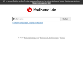 'imedikament.de' screenshot