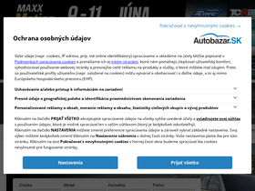 'motorky.autobazar.sk' screenshot