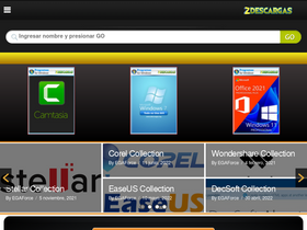 'zdescargas.org' screenshot
