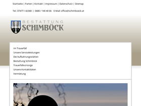 'schimboeck.at' screenshot