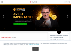 'suno.com.br' screenshot