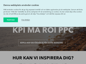 'ihm.se' screenshot