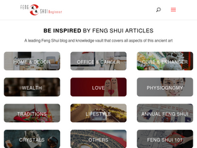 'fengshuibeginner.com' screenshot