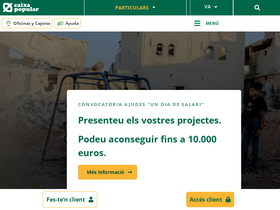 'caixapopular.es' screenshot
