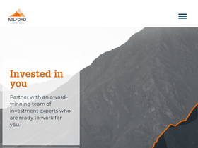 'milfordasset.com' screenshot