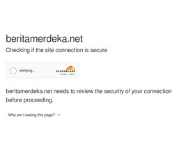 'beritamerdeka.net' screenshot