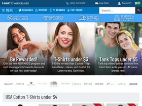 't-shirtwholesaler.com' screenshot