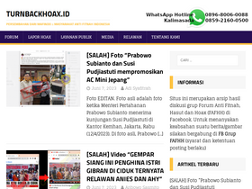 'turnbackhoax.id' screenshot