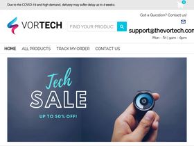 thevortech.com website screenshot