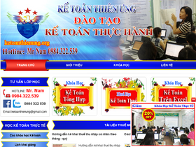 'ketoanthienung.org' screenshot