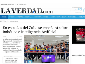 'laverdad.com' screenshot