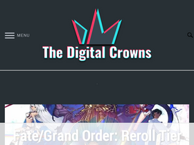 'thedigitalcrowns.com' screenshot