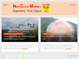 'newclothmarketonline.com' screenshot