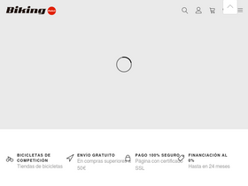 'bikingpoint.es' screenshot