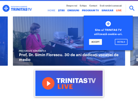 'trinitas.tv' screenshot