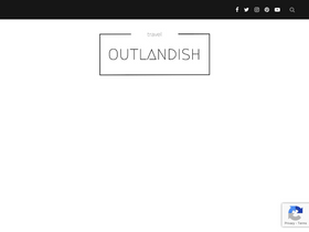 'traveloutlandish.com' screenshot