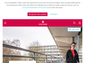 'eigenhaard.nl' screenshot