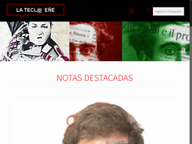 'lateclaenerevista.com' screenshot