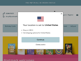 Postmark homepage screenshot