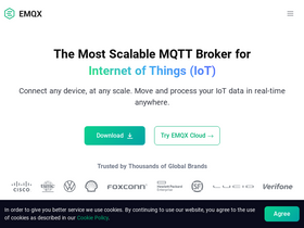 'emqx.io' screenshot