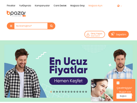 'bpazar.com' screenshot