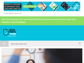 'readwritethink.org' screenshot