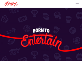 'ballys.com' screenshot