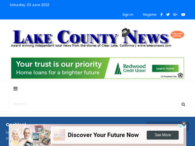 'lakeconews.com' screenshot