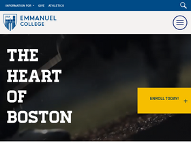 'emmanuel.edu' screenshot