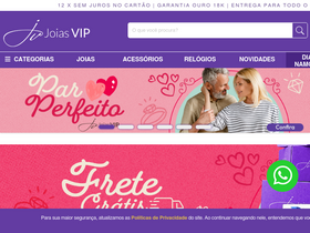 'joiasvip.com.br' screenshot