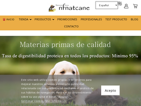 'nfnatcane.es' screenshot
