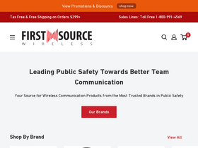 'firstsourcewireless.com' screenshot