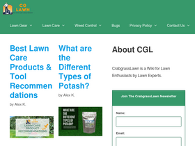 'crabgrasslawn.com' screenshot