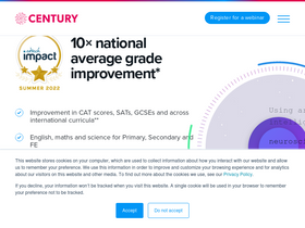 'century.tech' screenshot