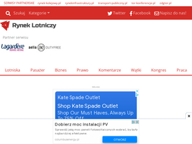 'rynek-lotniczy.pl' screenshot