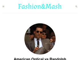 'fashionandmash.com' screenshot