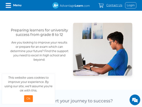 'advantagelearn.com' screenshot