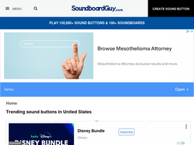 'soundboardguy.com' screenshot