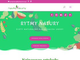 'rytmynatury.pl' screenshot