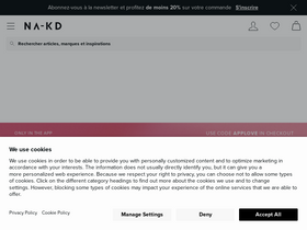 'na-kd.fr' screenshot