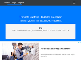 'translatesubtitles.co' screenshot