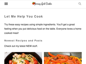 'jerseygirlcooks.com' screenshot
