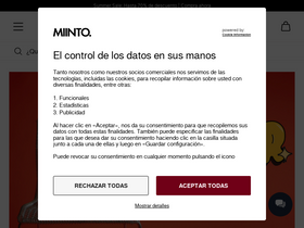 'miinto.es' screenshot